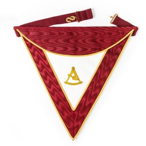 Royal & Select Master Officer/Past Master Leather Apron