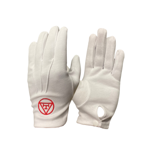 Royal Arch White 100% Cotton Gloves